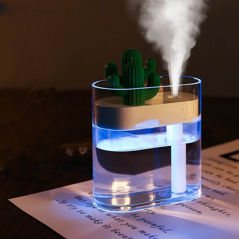160ML Ultrasonic Air Humidifier - USB, Essential Oil Diffuser, Car Purifier, Anion Mist Maker