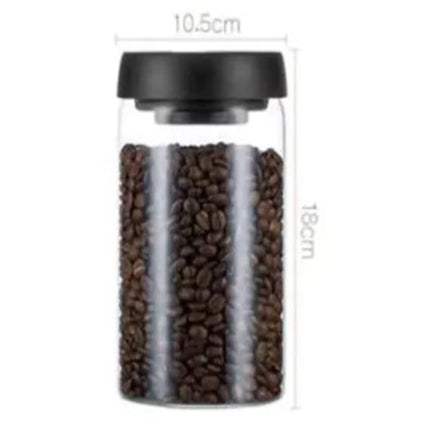 Vacuum Sealed Glass Storage Jar Set