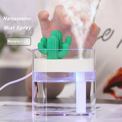 160ML Ultrasonic Air Humidifier - USB, Essential Oil Diffuser, Car Purifier, Anion Mist Maker